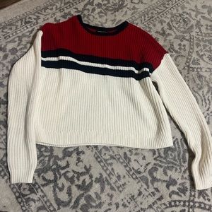 Kendall & kylie pacsun collection crew neck color block sweater